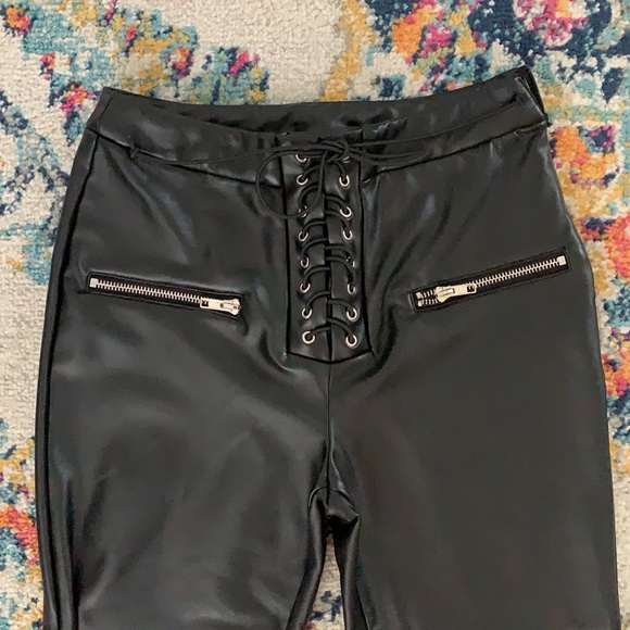 Pleather Pants - Picture 2 of 4